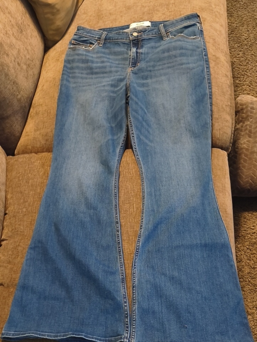 Women’s Blue Flare Jeans